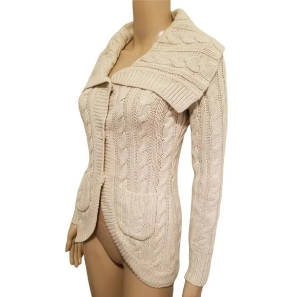 Knit Pocket Cardigan by Forever 21 - Picture 4 of 5